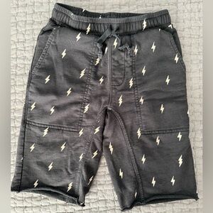 Tea Collection Black Lightning Bolt Kids sport Shorts